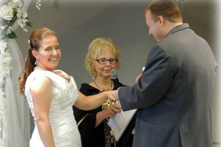 Rev. Jewel Olson: Officiant