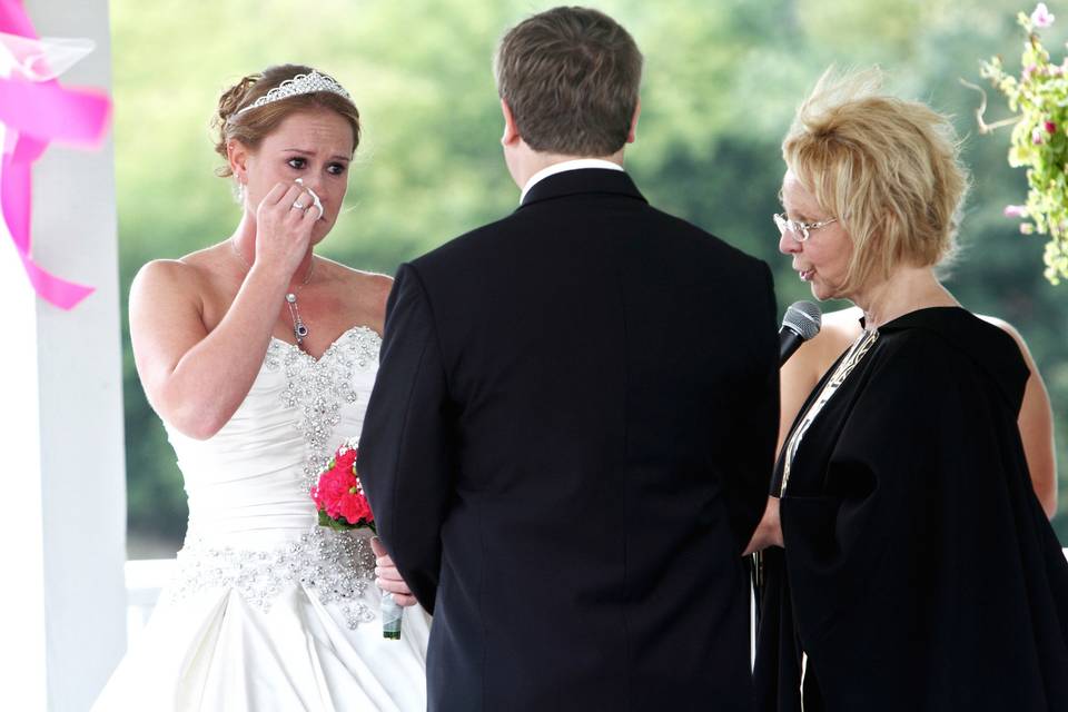 Rev. Jewel Olson: Officiant