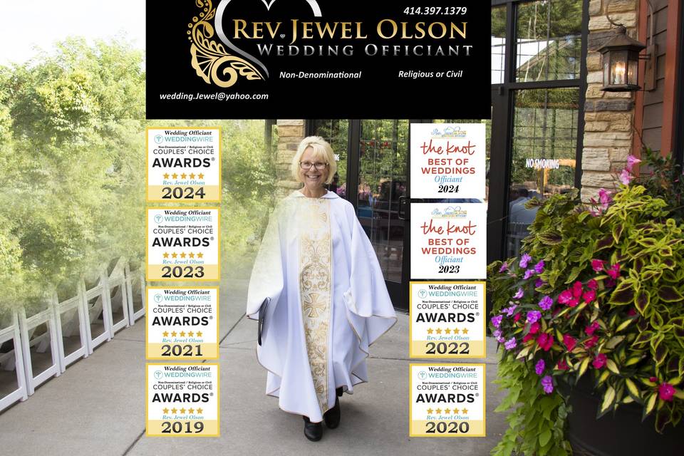 Rev. Jewel Olson: Officiant