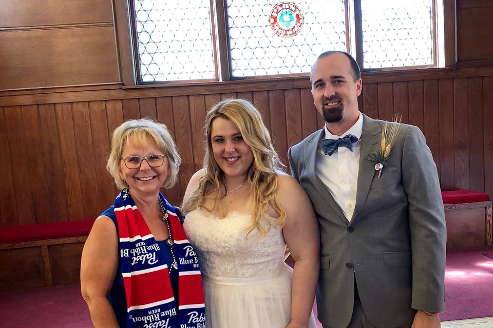 Rev. Jewel Olson: Officiant