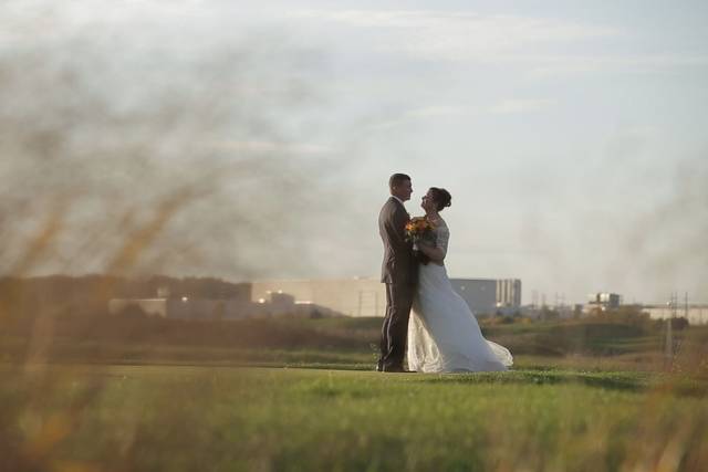 Golf course wedding