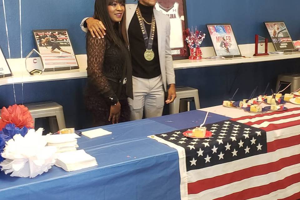 Team USA Athlete Celebration