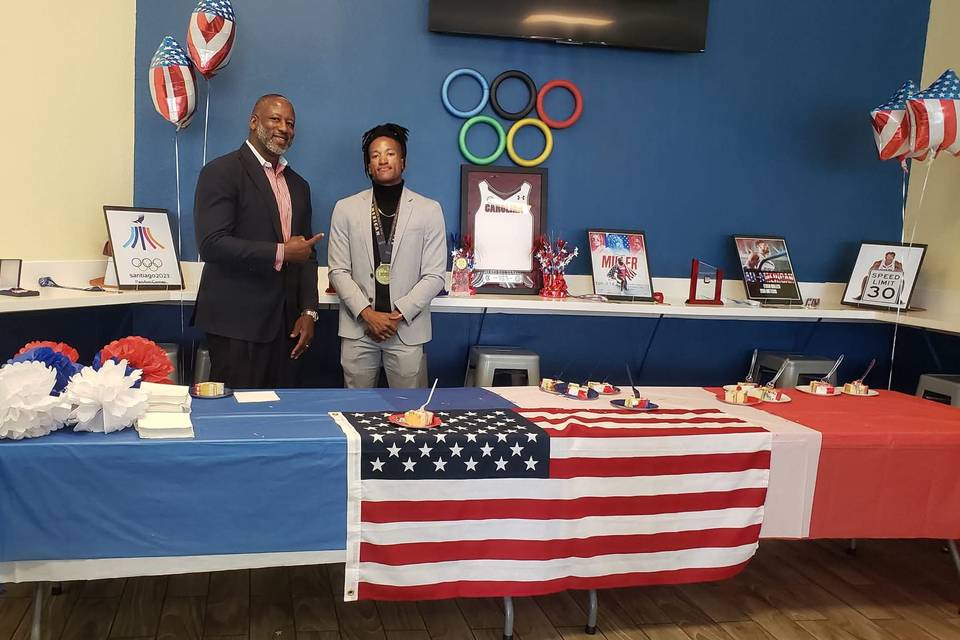 Team USA Athlete Celebration
