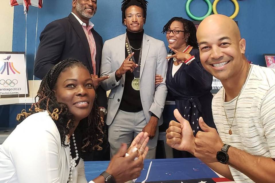 Team USA Athlete Celebration