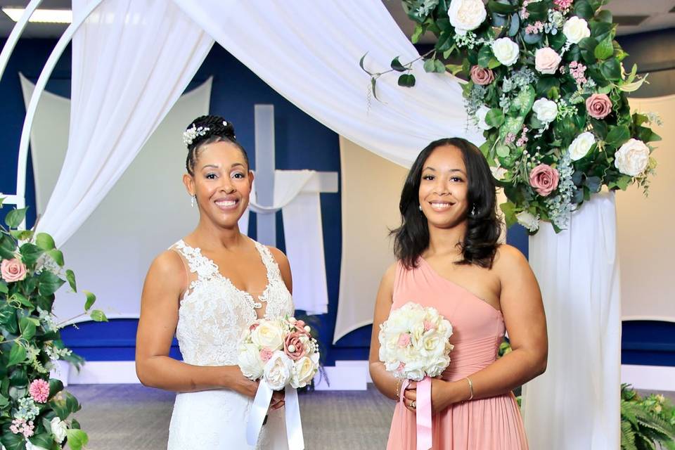 Bride and Maid