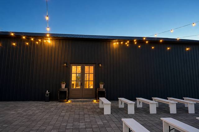 Back patio lights