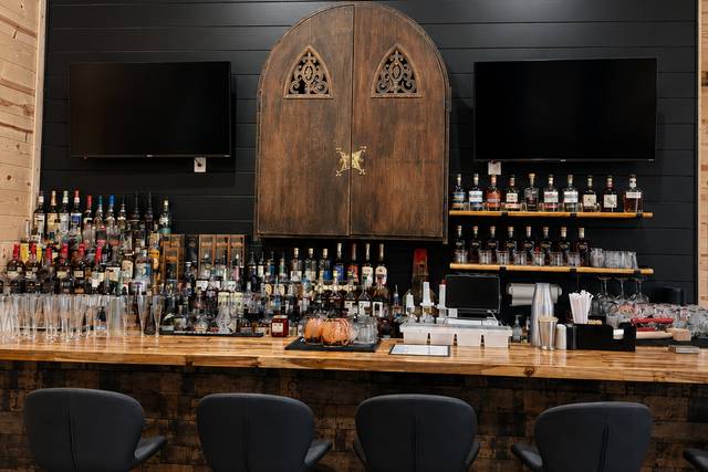 Fully stocked bar