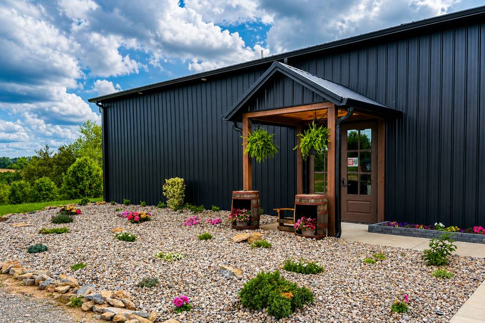 New landscaping