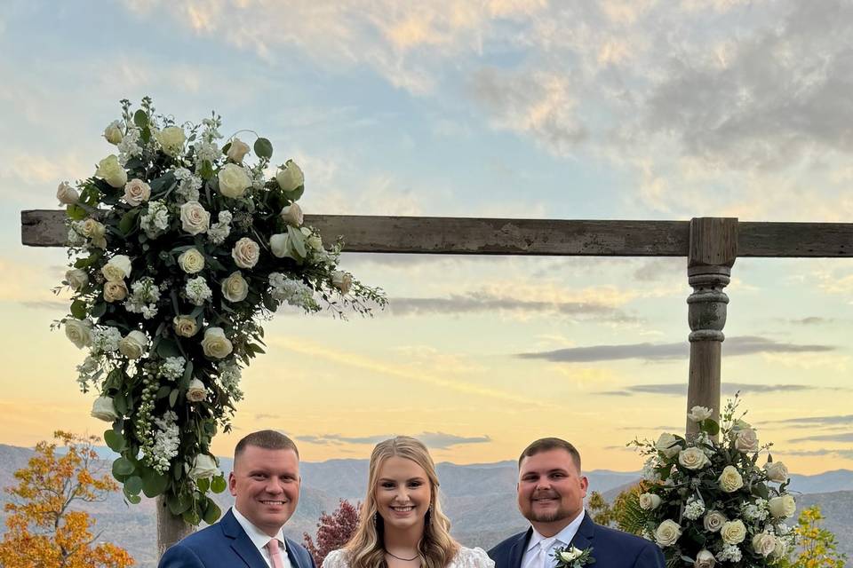 Cabin Wedding