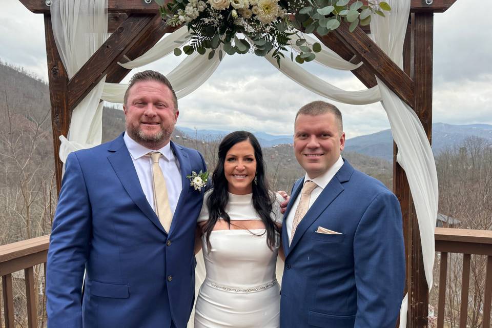 Cabin Wedding