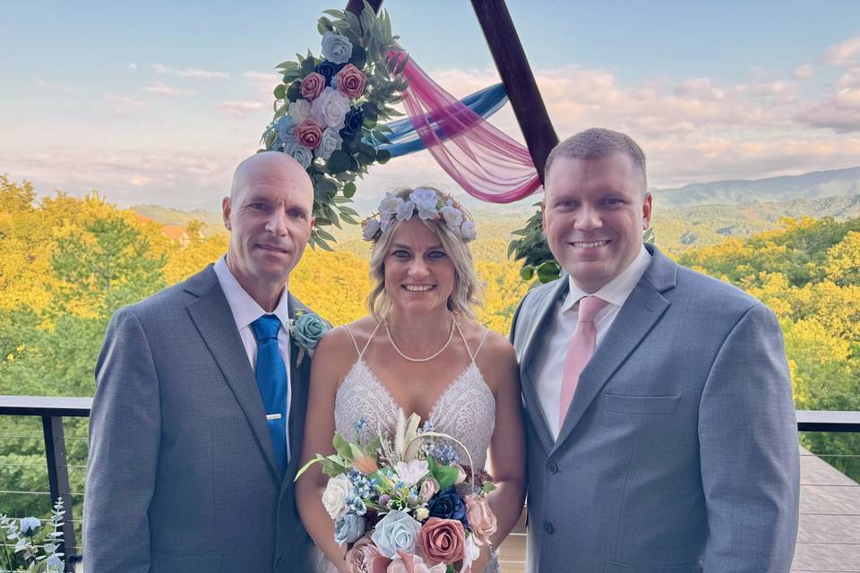 Cabin Wedding