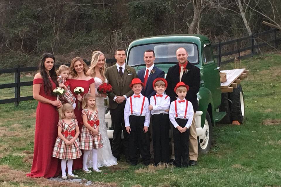 Wedding at 4 Points Farm