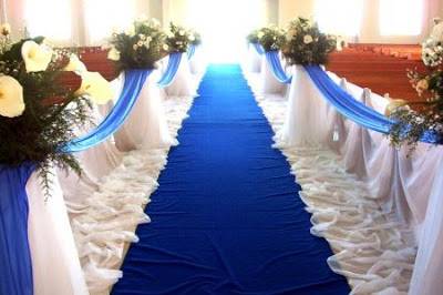 Wedding ceremony area