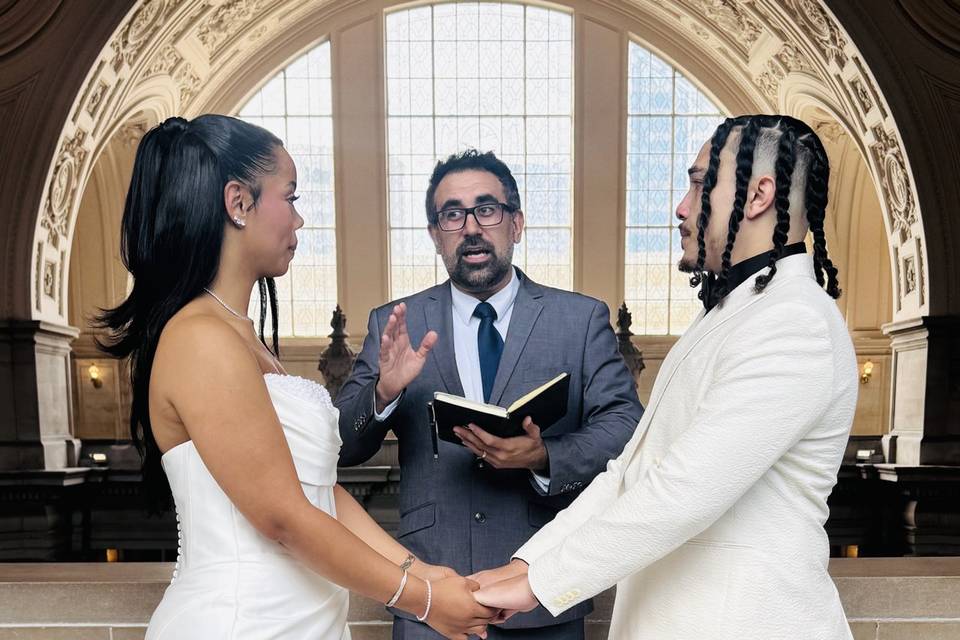 Wedding at SF City Hall