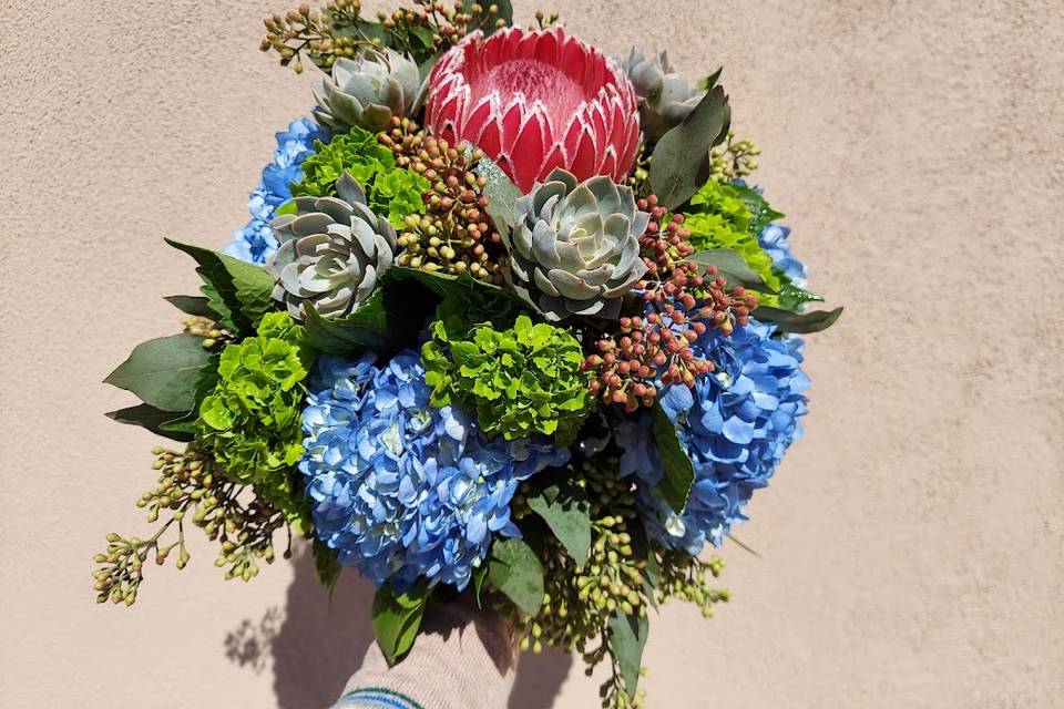 Hydrangea Bridal Bouquet