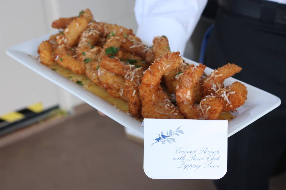 Hors d'oeuvre - Coconut Shrimp