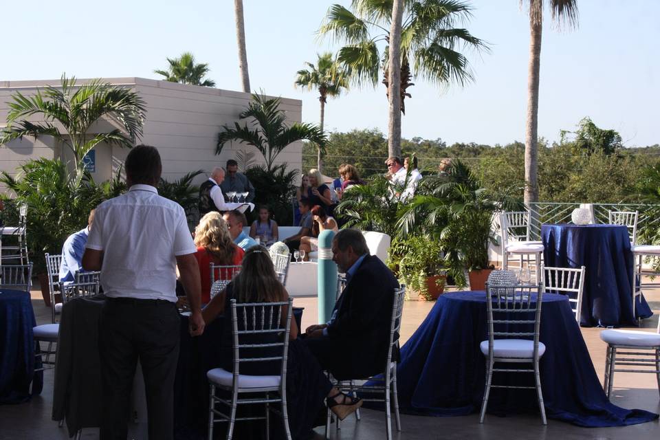 Outdoor reception