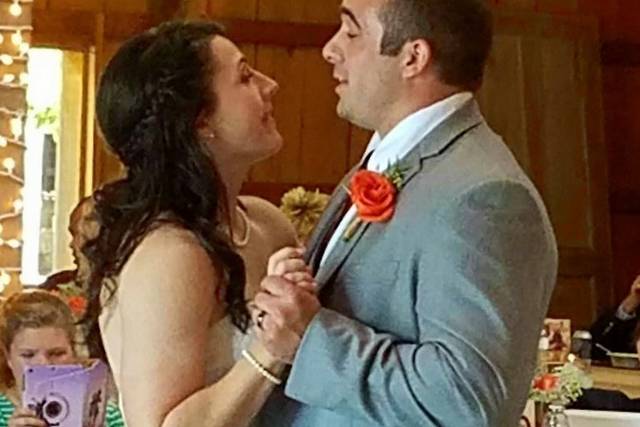 Couple dancing