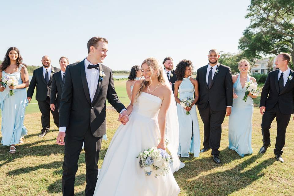 Bride and groom