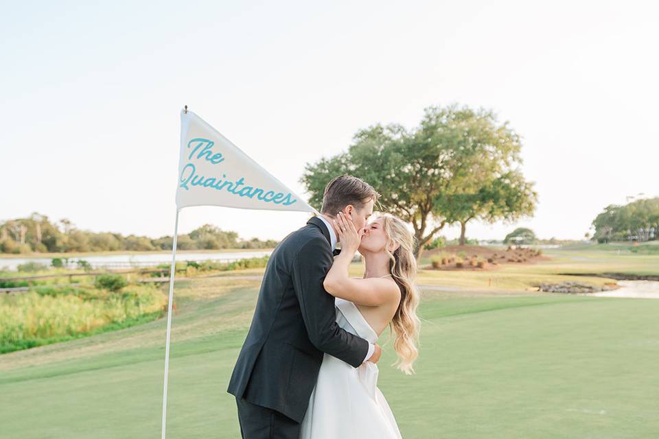 Bride and groom