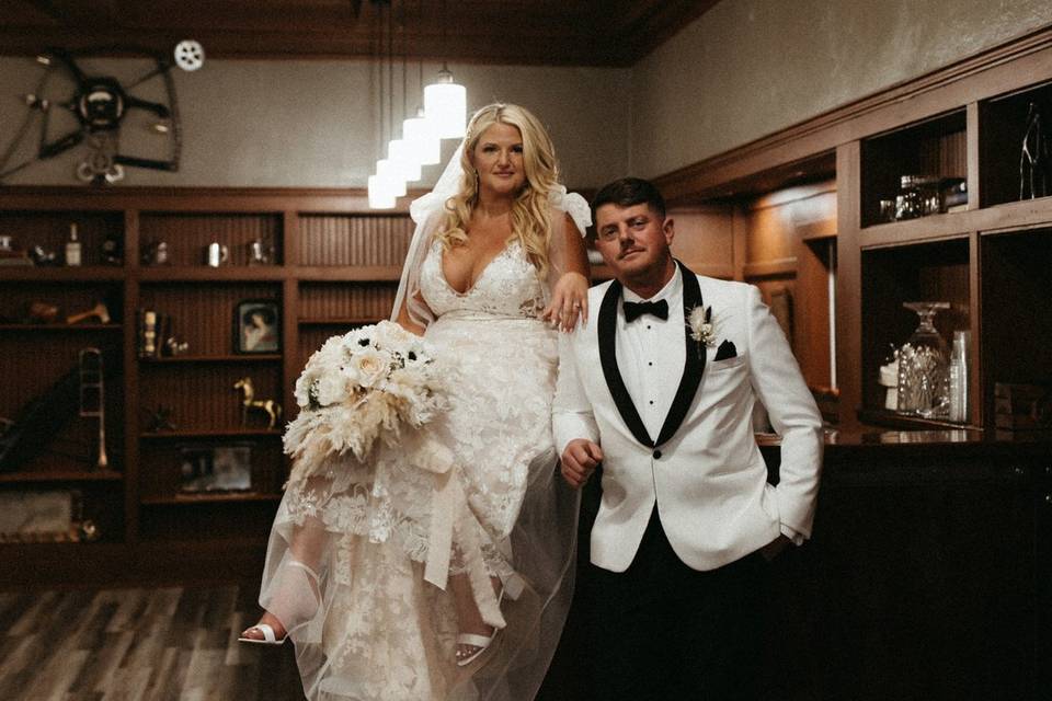Couple in The Vega Room