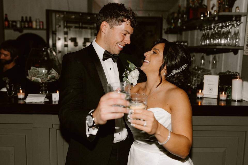 Couple at The Holly Vault