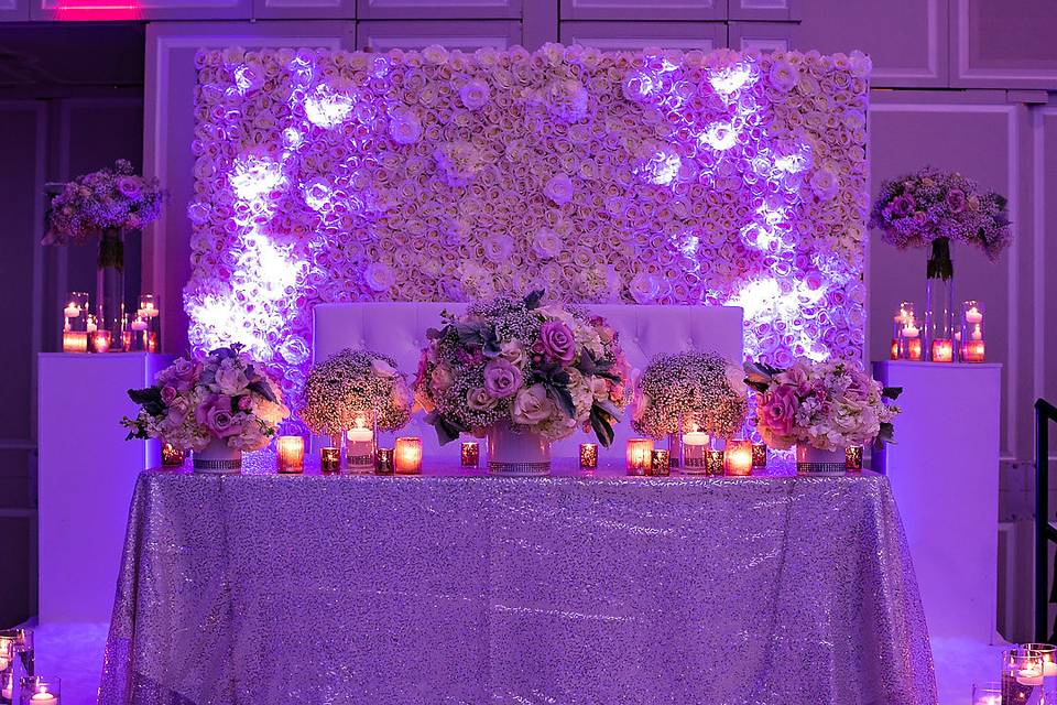 Sweetheart table