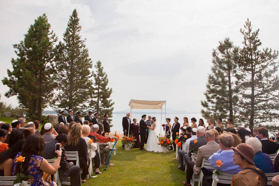 Alan and Samara's wedding in South Lake Tahoe, September 2013