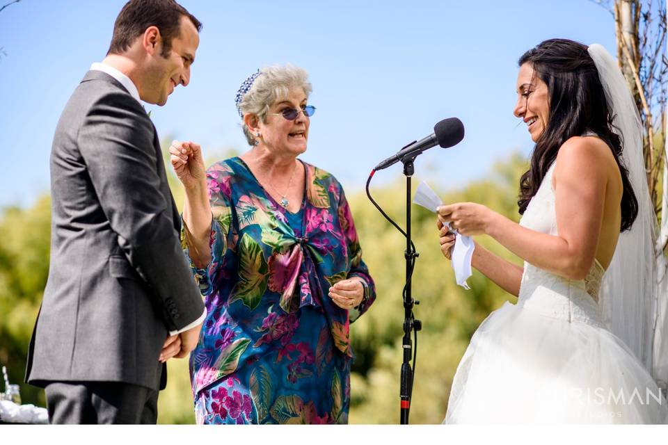 Jill and Mark's wonderful ceremony at Olympia's Valley Farm outside Petaluma