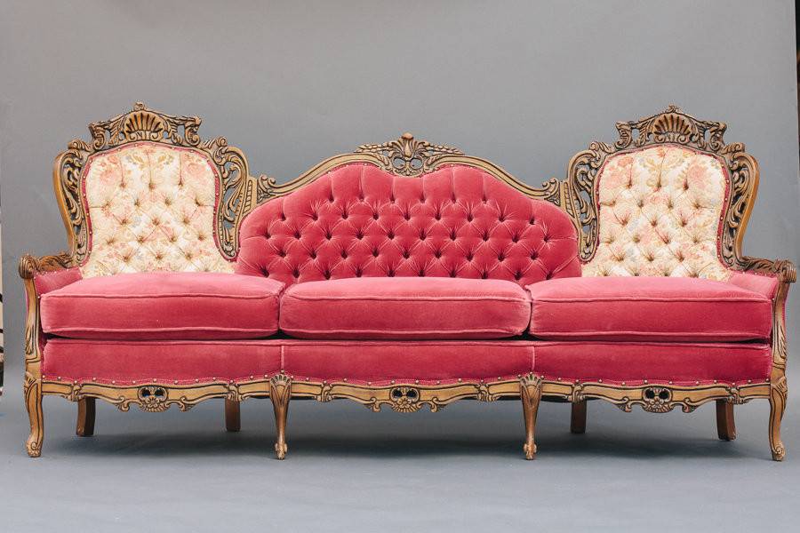 Pinkish sofa
