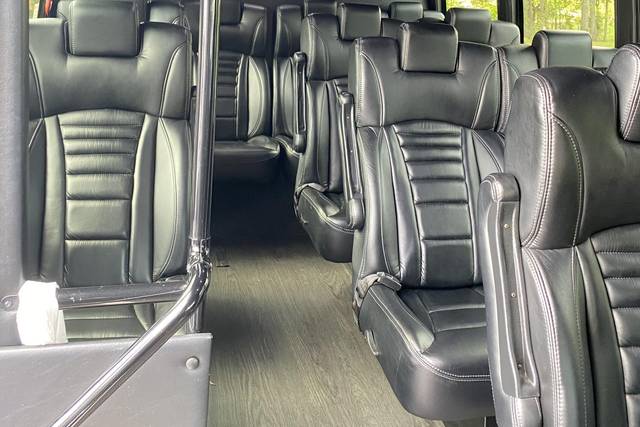 13 passenger interior