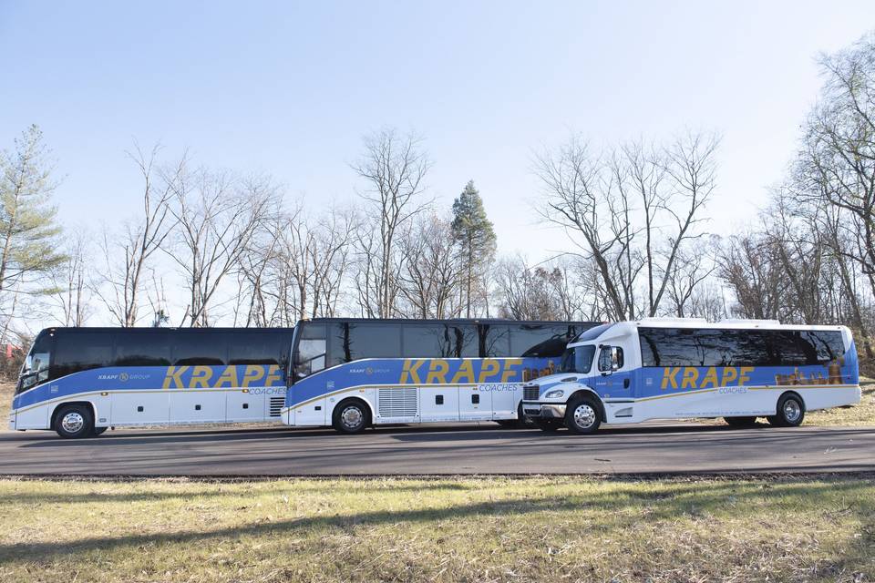 Krapf Coaches - Transportation - West Chester, PA - WeddingWire
