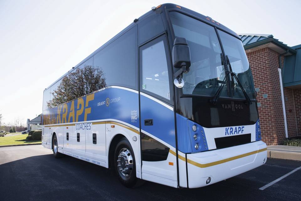 40 passenger motorcoach