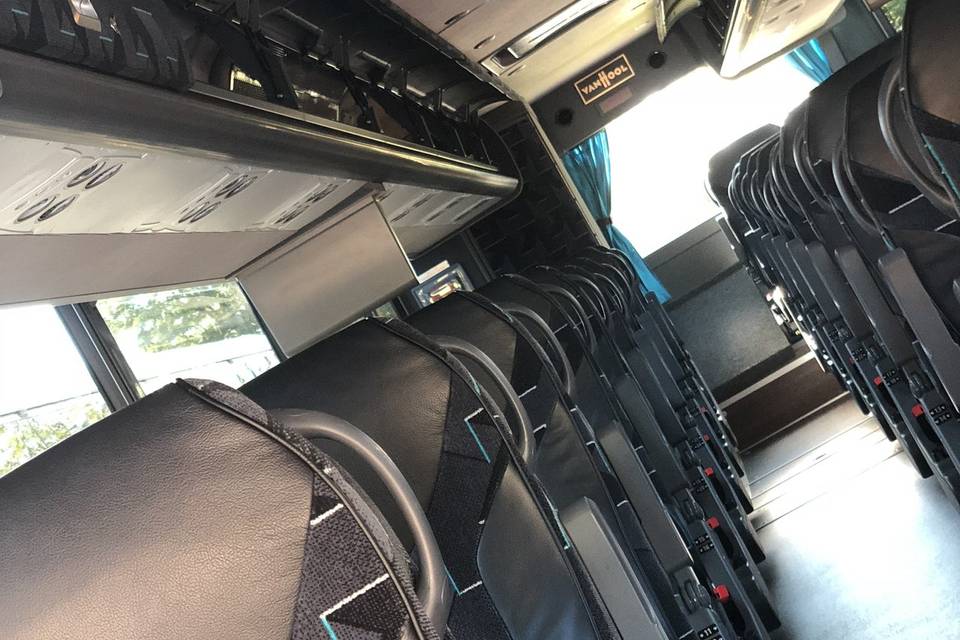 40 passenger interior