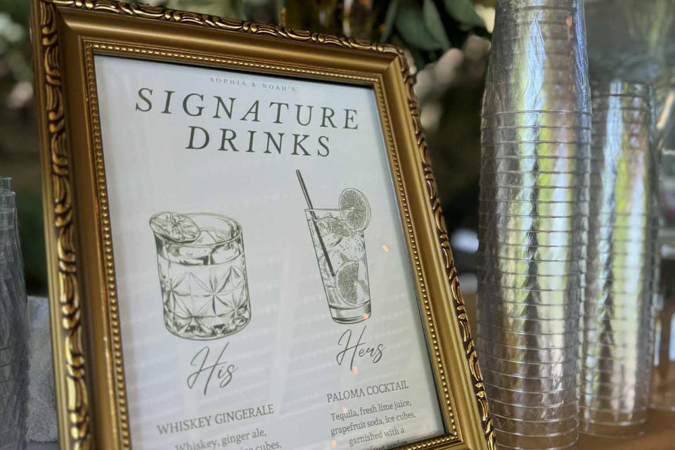 His & Hers Cocktails