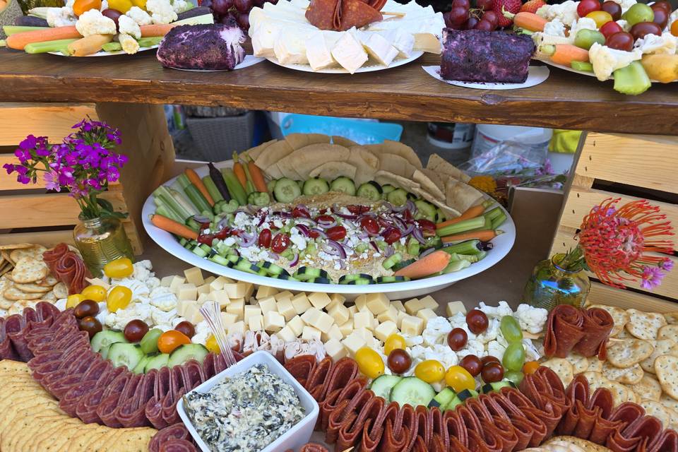 Graze with Hummus Platter
