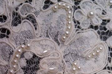 Vintage alencon lace