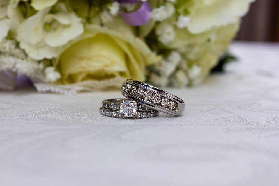 Bouquet background