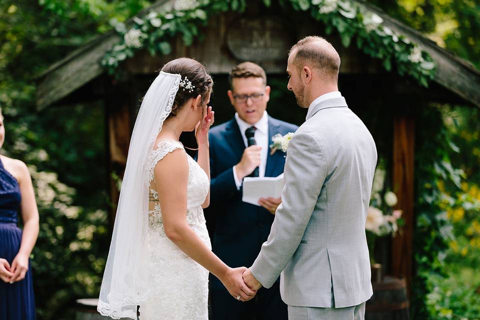 Exchanging vows