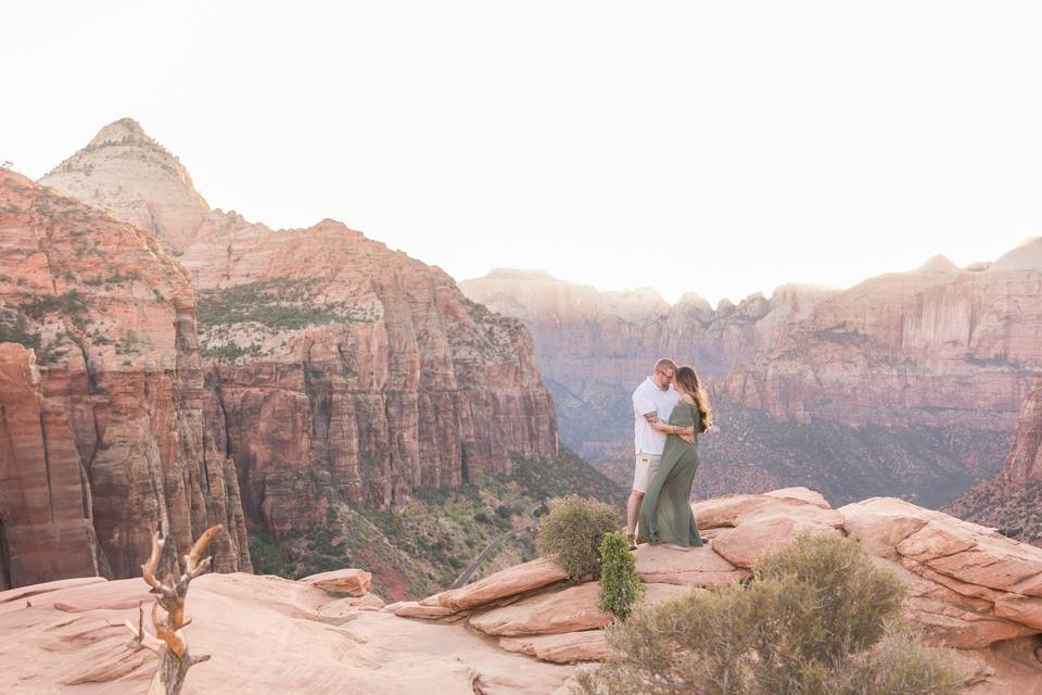 Zion engagement