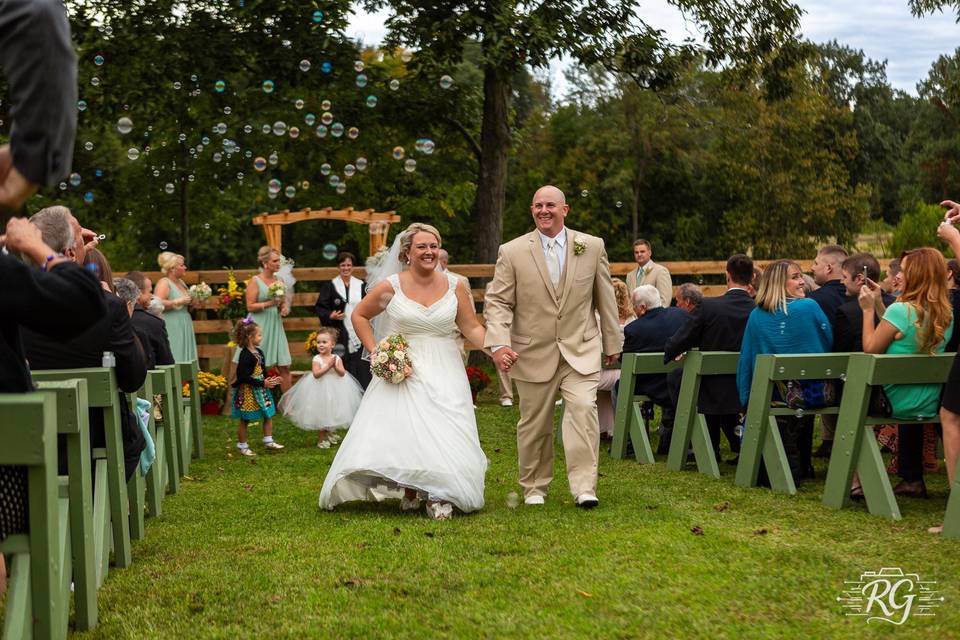 Lovely farm wedding