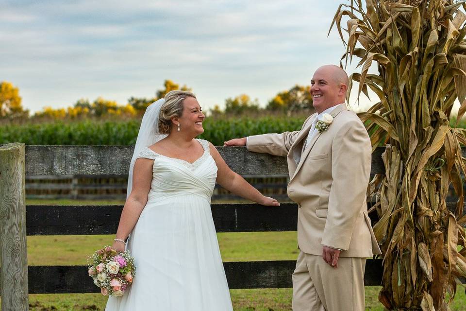 Lovely farm wedding
