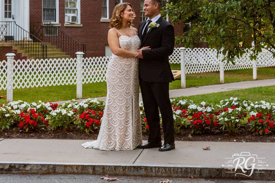 Traditional church wedding