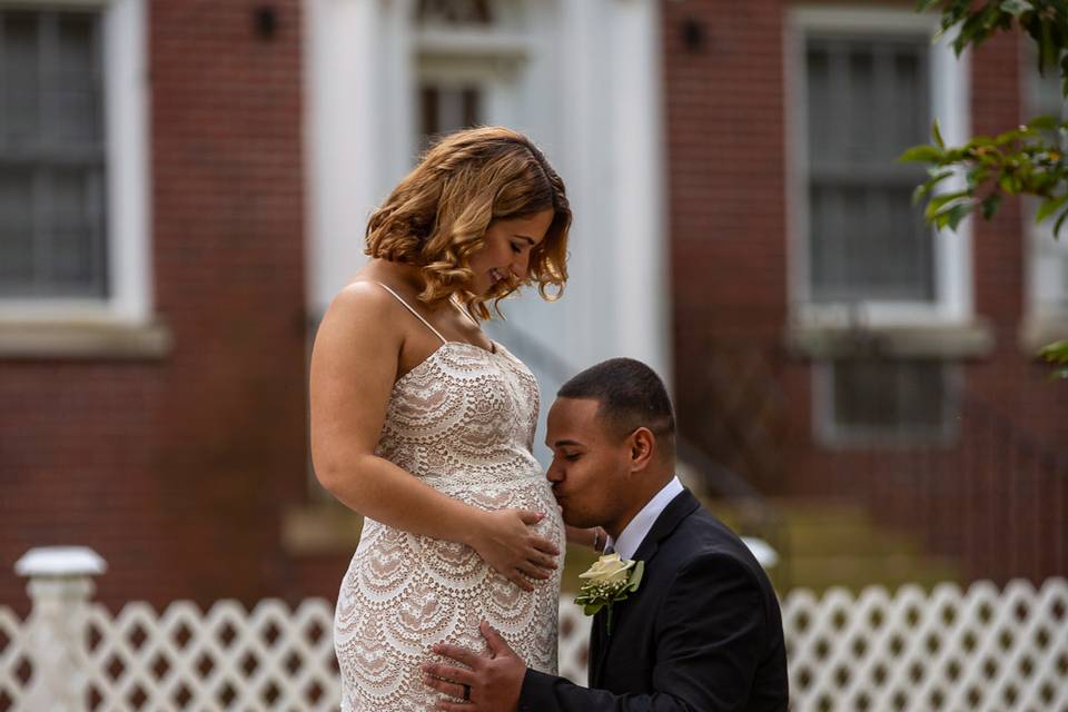 Traditional church wedding