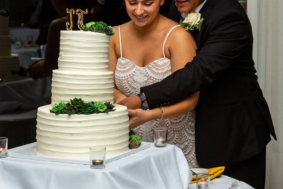 Traditional church wedding