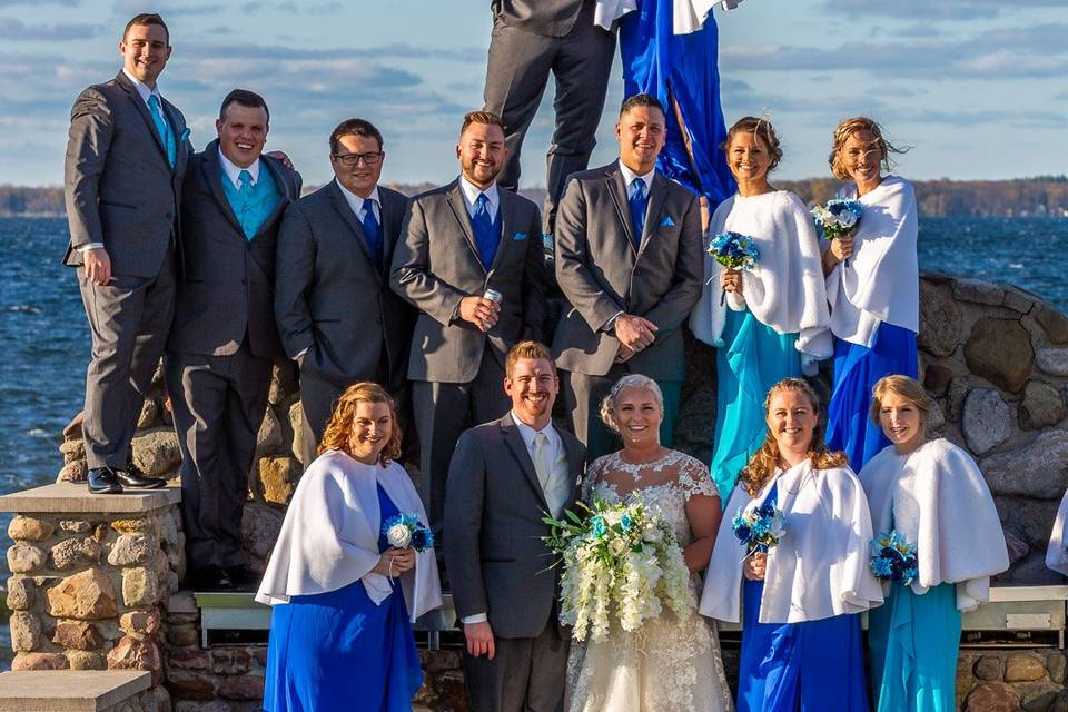 Nautical themed wedding