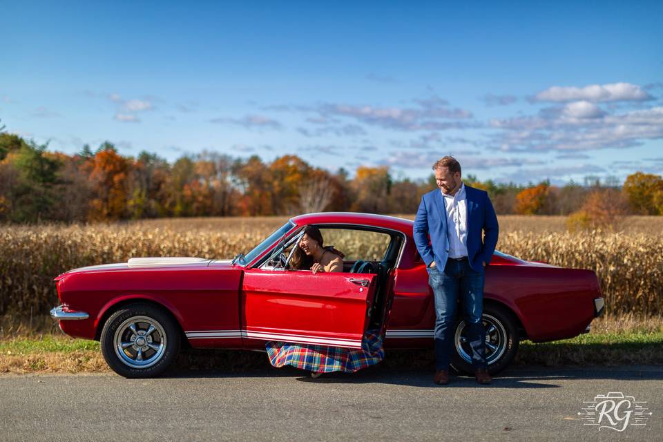 Classic engagement shoot