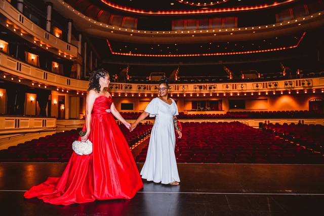 Married Couple in Theater