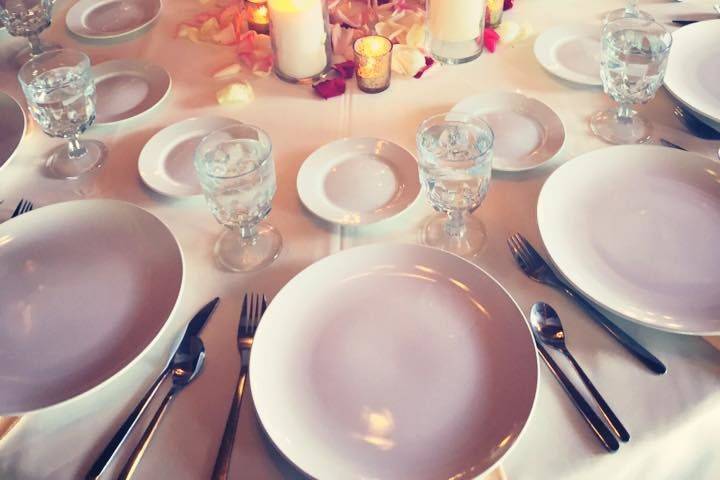 The table setting