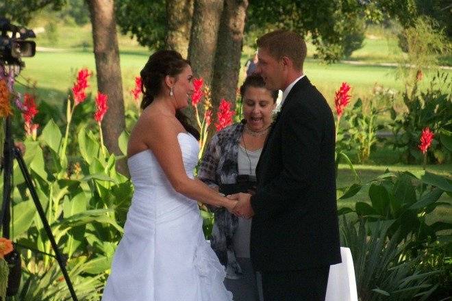 Outdoor wedding